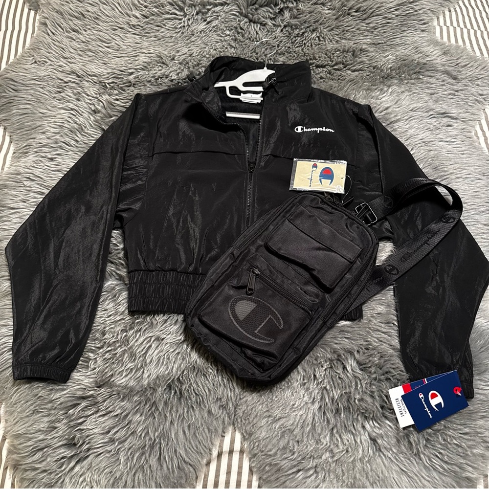 Champion Crop Top Rain Jacket